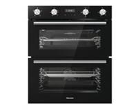 Hisense BID75211BGUK Built Under Electric Black Double Oven