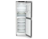 Liebherr Pure CNSFD5204 185.5x60cm 319L No Frost Silver Fridge Freezer