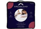 Dreamland 16887 Double Electric Heated Mattress Protector Organic Cotton White
