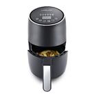 Lakeland 61772 Digital Compact Air Fryer Healthy Cooking Fryer 2L 1200w Black