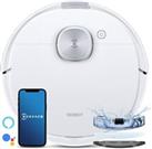 ECOVACS DEEBOT N10 Robot Vacuum Cleaner with Mop 4300Pa Carpet Detection White