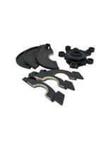 Vax U85-AS / UCA End Cap Brush Bar 3 Pack Replacement Spare Part for Mach Air