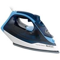 Tefal FV2840 Express Steam Iron Steamer Ceramic Soleplate White & Blue 2600W