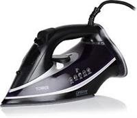 Tower T22013PR CeraGlide Steam Iron Anti-Calc Anti-Drip Self-Cleaning Purple