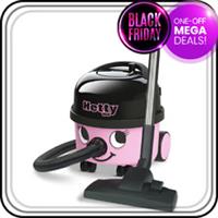 Numatic HET160-11 Hetty Bagged Cylinder Vacuum Cleaner Hoover 6L Pink