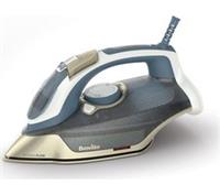 BREVILLE VIN426 Elite Steam Iron Ceramic Plate 3100w Faded Navy & Champagne