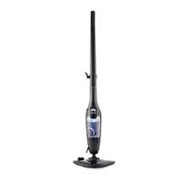 Lakeland 46830 2-in-1 Upright Steam Mop with Handheld Steamer 0.45L Black