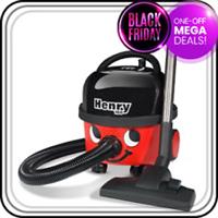 Numatic HVR160-11 Henry Bagged Cylinder Vacuum Cleaner Commercial Hoover 6L Red