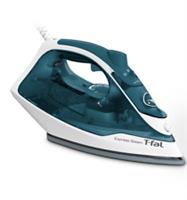 Tefal FV2830 Steam Iron Ceramic Soleplate Express Steam Powergliss 1600w Blue