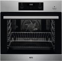 AEG BES355010M 6000 Series 71L Built In Electric Single Oven with Steam Function