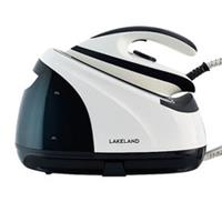 Lakeland 53449 High-pressure Steam Generator Station Iron 1.8L Black & White