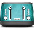 Kenwood TFM810BL Mesmerine 4 Slice Toaster with Defrost & Reheat Function - Blue