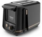 Tefal TT533840 2 Slice Toaster with Extra-wide Slots Includeo 850w Black