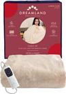 Dreamland 16959 Electric Blanket Cosy Up Silky Soft Faux Fur Large Throw Cream
