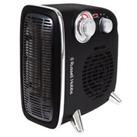 Russell Hobbs RHRETHFH1001B Electric Fan Heater 2 Heat Settings 1800W Black