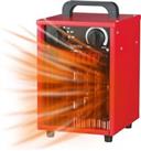 Igenix IG9302 Industrial / Commercial Portable Fan Heater 2000w Red & Black