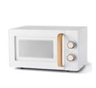 George Home GMM201WW-21 700w Manual Microwave Oven 6 Power Settings 17L White