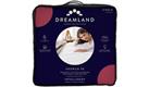 Dreamland 16886 Single Electric Heated Mattress Protector Organic Cotton White