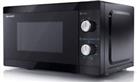 Sharp YC-MS01U-B 800w Solo Microwave Oven with 5 Power Levels 20L Black