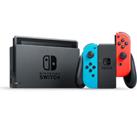 Nintendo Switch 32GB Neon Games Console with Two Wireless Controllers Red & Blue
