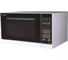 Sharp R372WM Solo Touch Control Microwave 25L 900W with 11 Power Levels White