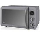 SWAN SM22030GRN 800W 20L Compact Digital Control Solo Retro Microwave Oven