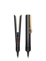 Dyson Airstrait straightener in Onyx black and gold - Renewed