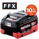 Metabo 625342000 18v 5.5Ah LiHD Battery Pack High Performance Long Lasting Power