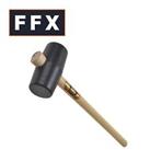 Thor THO954 954 Black Rubber Mallet 3 In