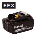 Makita BL1850 18v 5.0ah LXT Li-ion Genuine Makstar Battery x1 Pack Long Life