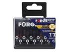 Forgefix FFBITSETP1225 FORFFBSPZ12 ForgeFast Pozi Compatible Impact Bit Set