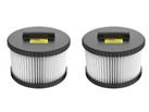 DEWALT DWV9345-XJ H-Class Filter Twin Pack For Dust Extractors Non-Washable