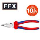 Knipex 0825185SB 185mm Needle-Nose Combination Pliers Milled Groove Gripping
