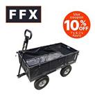 The Handy THDLGT 400kg Capacity Garden Trolley Cart with Liner