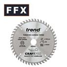 Trend CSB16048A Craft Circular Saw Blade 160mm x 48T x 20mm Bore Festool TS55