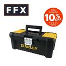 Stanley STA175515 Basic Toolbox With Organiser Top 12.5" Tool Box Storage Garage