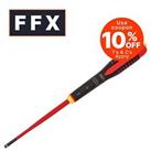 Bahco BE-8040SL BAHBE8040SL ERGO Slim VDE Insulated Slotted Screwdriver 4.0 x 10