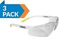 DEWALT DPG52-1Dx3 Contractor Pro-Clear Safety Glasses 3pk