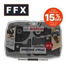 Bosch Professional 2608664623 7pc Wood Starlock Multi-Tool Saw Blades Set