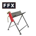 The Handy THSHWCS Foldable Sawhorse with Chainsaw Support All Steel