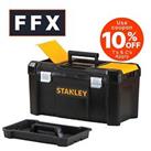 Stanley STA175521 Basic Toolbox With Organiser Top 19" Tool Box Tote Tray