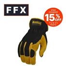 DeWalt DPG216 Leather Performance Hybrid Gloves Protection Hand Tools