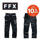 Scruffs T547 Pro Flex Holster Work Trousers Black/Graphite 28 30 32 34 36 38 40