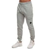 Men's Joggers C.P. Company Diagonal Raised Fleece Cargo Sweatpants in Grey - L Regular