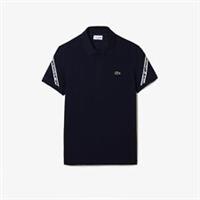 Men's T-Shirt Lacoste Regular Fit Stretch Mini Pique Polo Shirt in Blue - M Regular