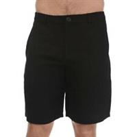 Men's Shorts Armani Exchange Linen Rayon Twill Regular Fit in Black - 34 inch Regular