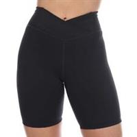 Women's Shorts Reebok Workout Ready Basic Bike in Black - 12-14 Regular