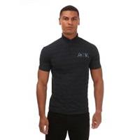 Men's T-Shirt Armani Regular Fit Short Sleeve Polo Shirt in Blue - XS Regular