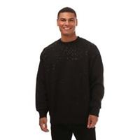 Men's Armani Felpa Jersey Sweat in Black - M Regular