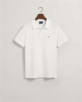 Men's T-Shirt Gant Original Pique Rugger Polo Shirt in White - 3XL Regular